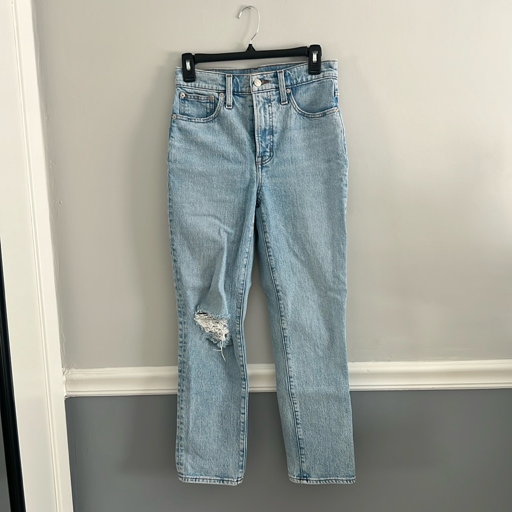 Madewell Perfect Vintage Crop Jeans- Size 25